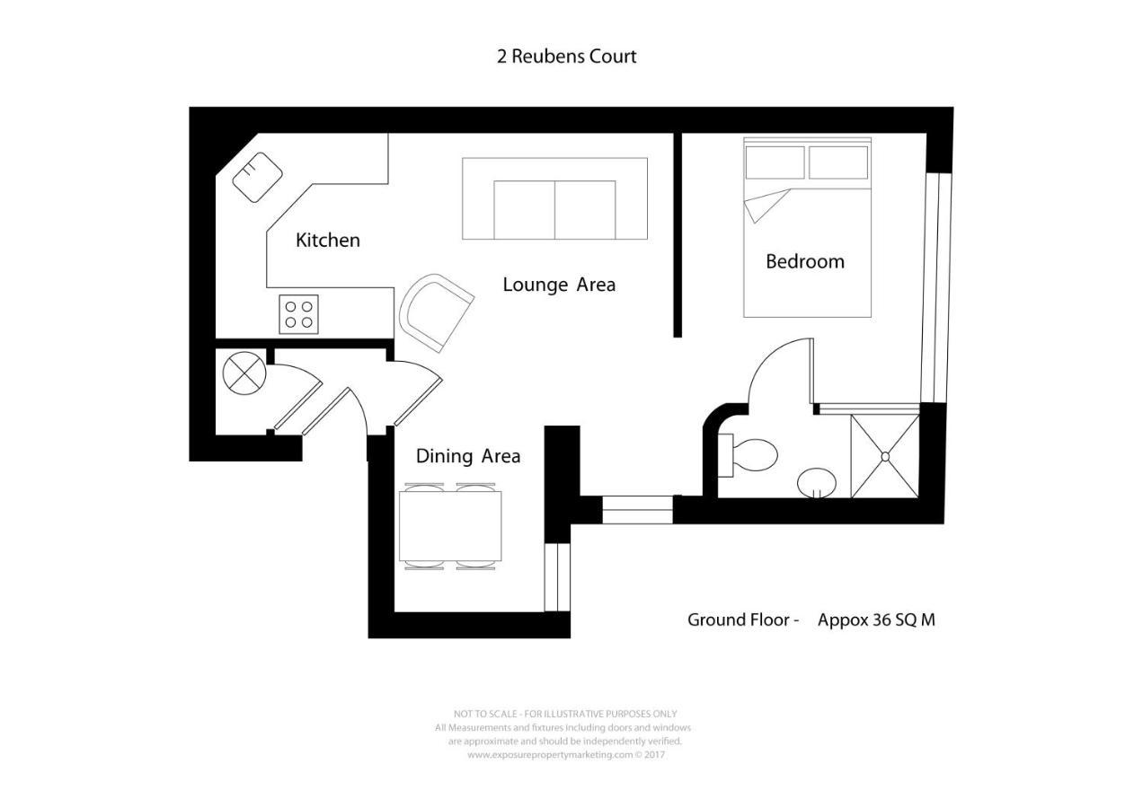 City Apartments - Reubens Court York Ngoại thất bức ảnh